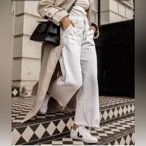 Simon Miller W005 Lamere Wide Leg Crop Jeans